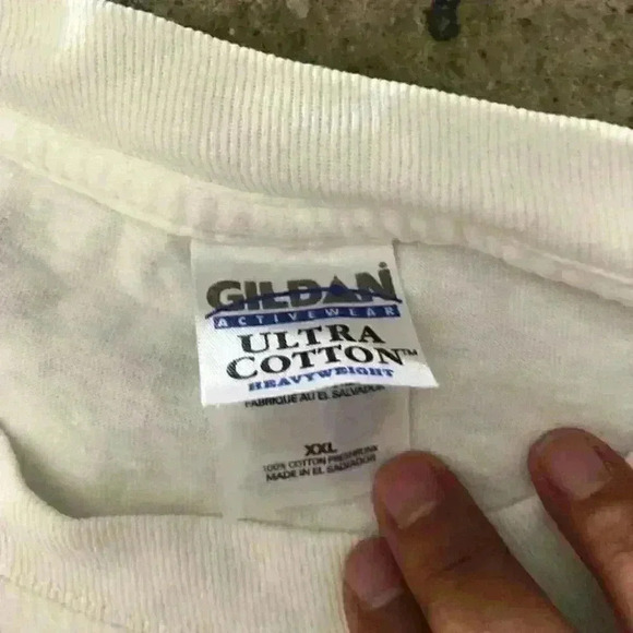 VTG United States Airforce Defending Americas Freedom white T-shirt size XXL - Picture 3 of 7